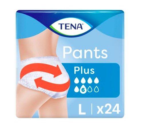 Урологічні труси-підгузки для дорослих TENA Pants Plus, розмір L, 24 шт